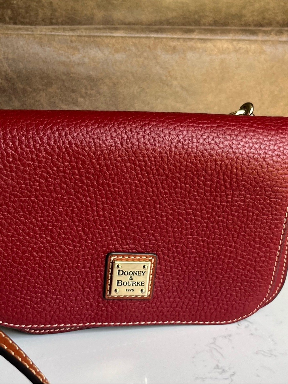 Dooney & Bourke NWOT  Pebble Leather Convertible Belt Bag